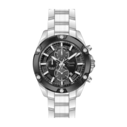 Alexandre Christie ALCW6690MCFTBBA Silver Stainless Steel Strap Analog Men Watch